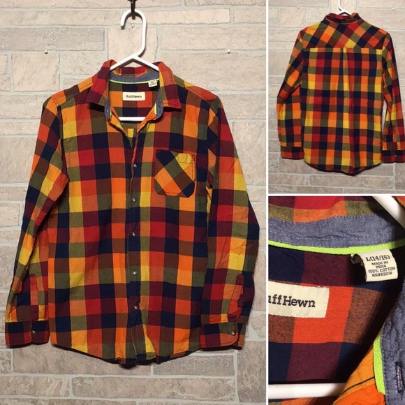 Ruff Hewn Other - Ruff Hewn - L (14/16yrs) - 💯 cotton button down